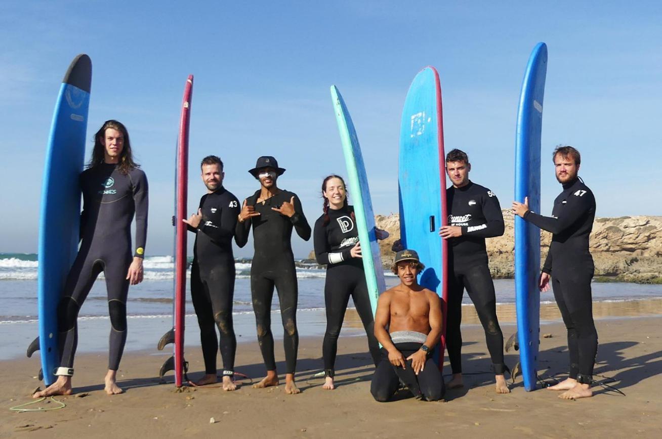 Sunset Surfhouse Morocco Hostel Tamraght Екстериор снимка
